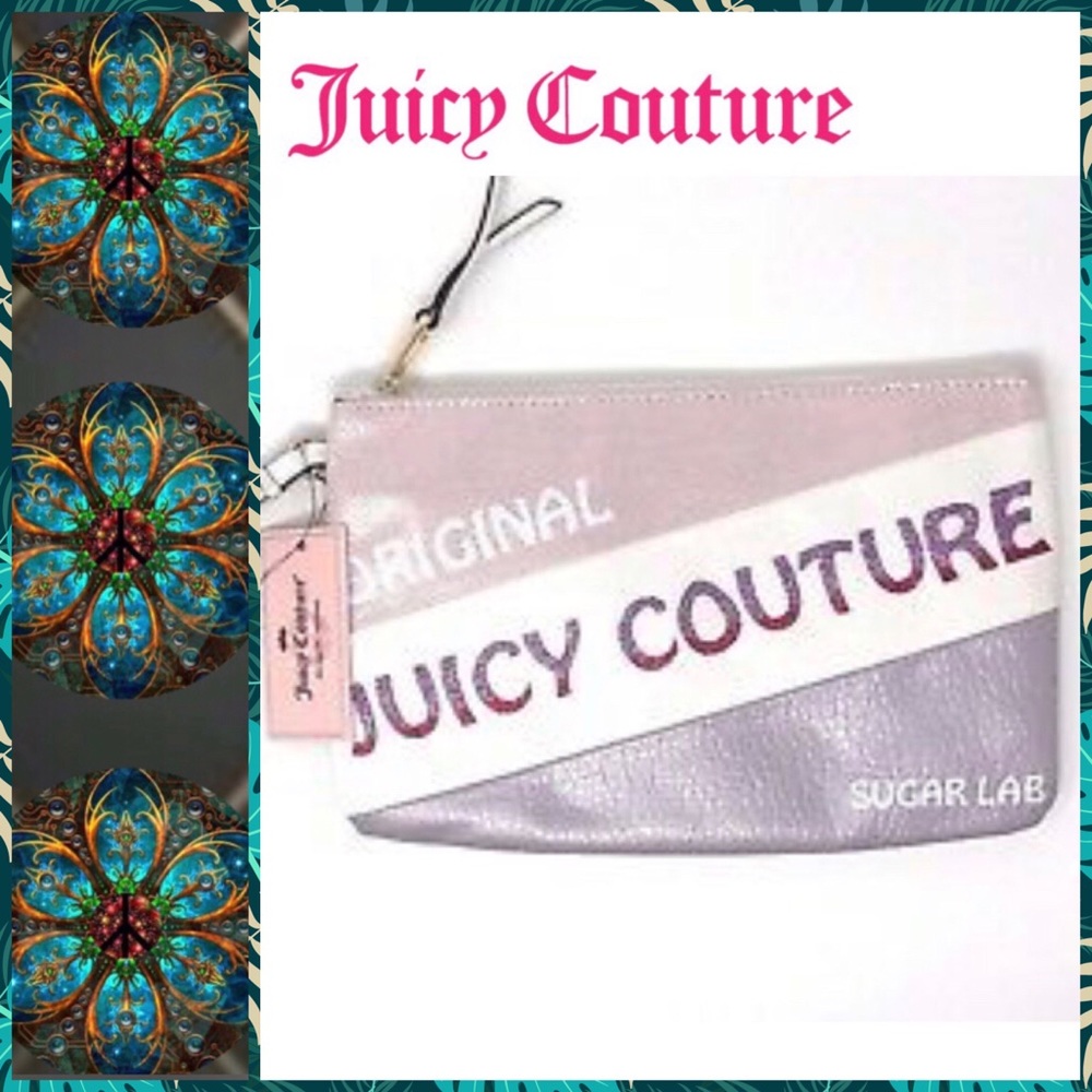⚜️• Large Juicy Couture Cosmetic Bag NWT